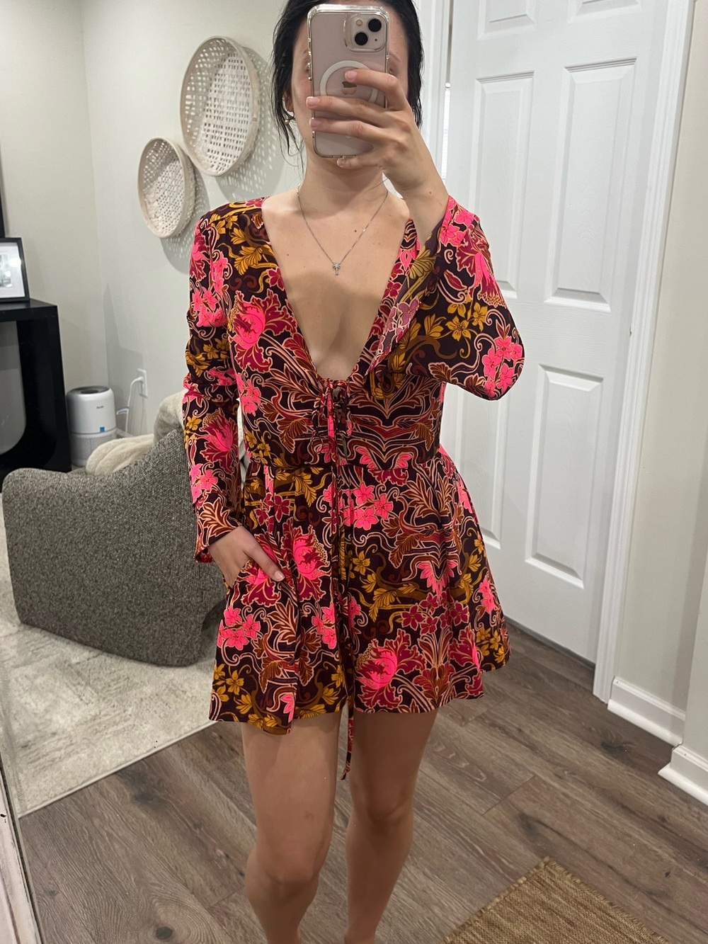 Gianni Bini Floral Romper